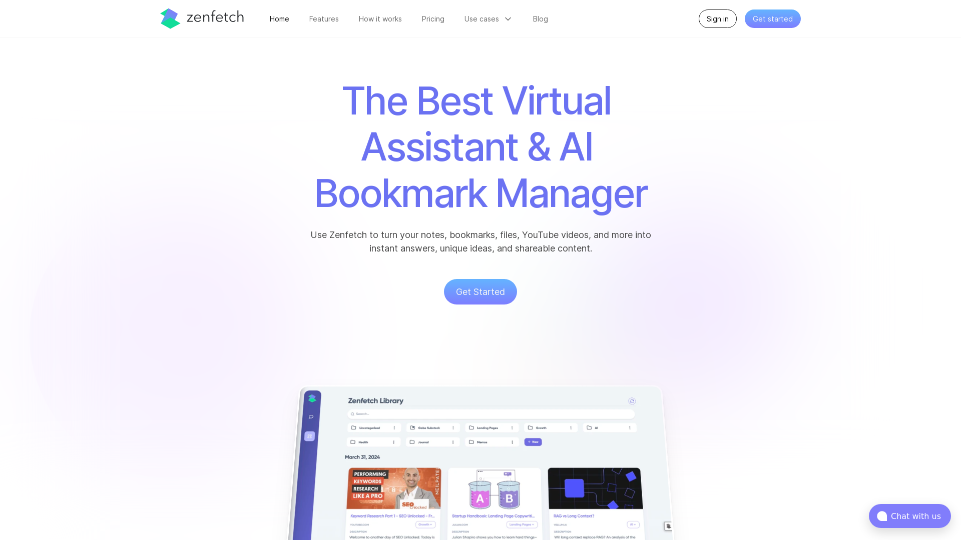 AI Bookmark Manager & Personal Assistant