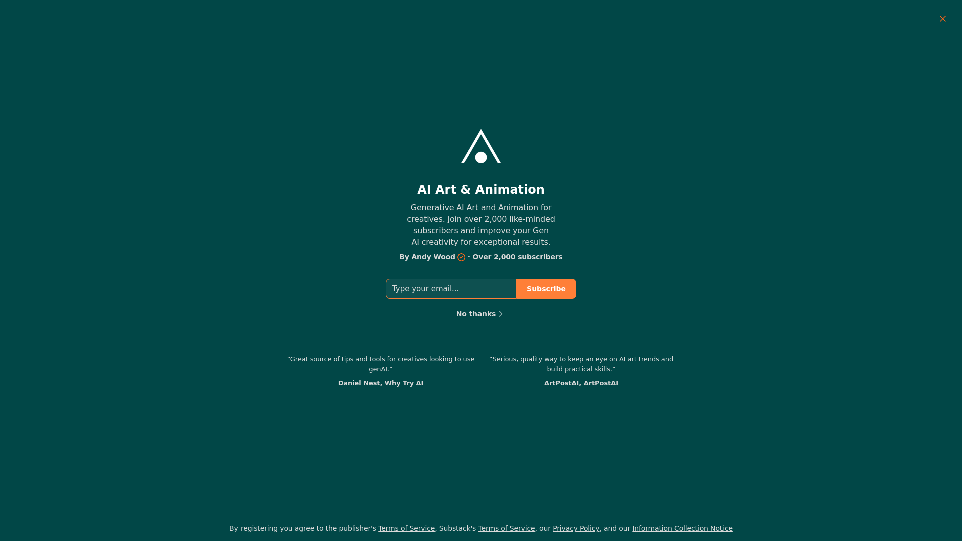 AI Art & Animation