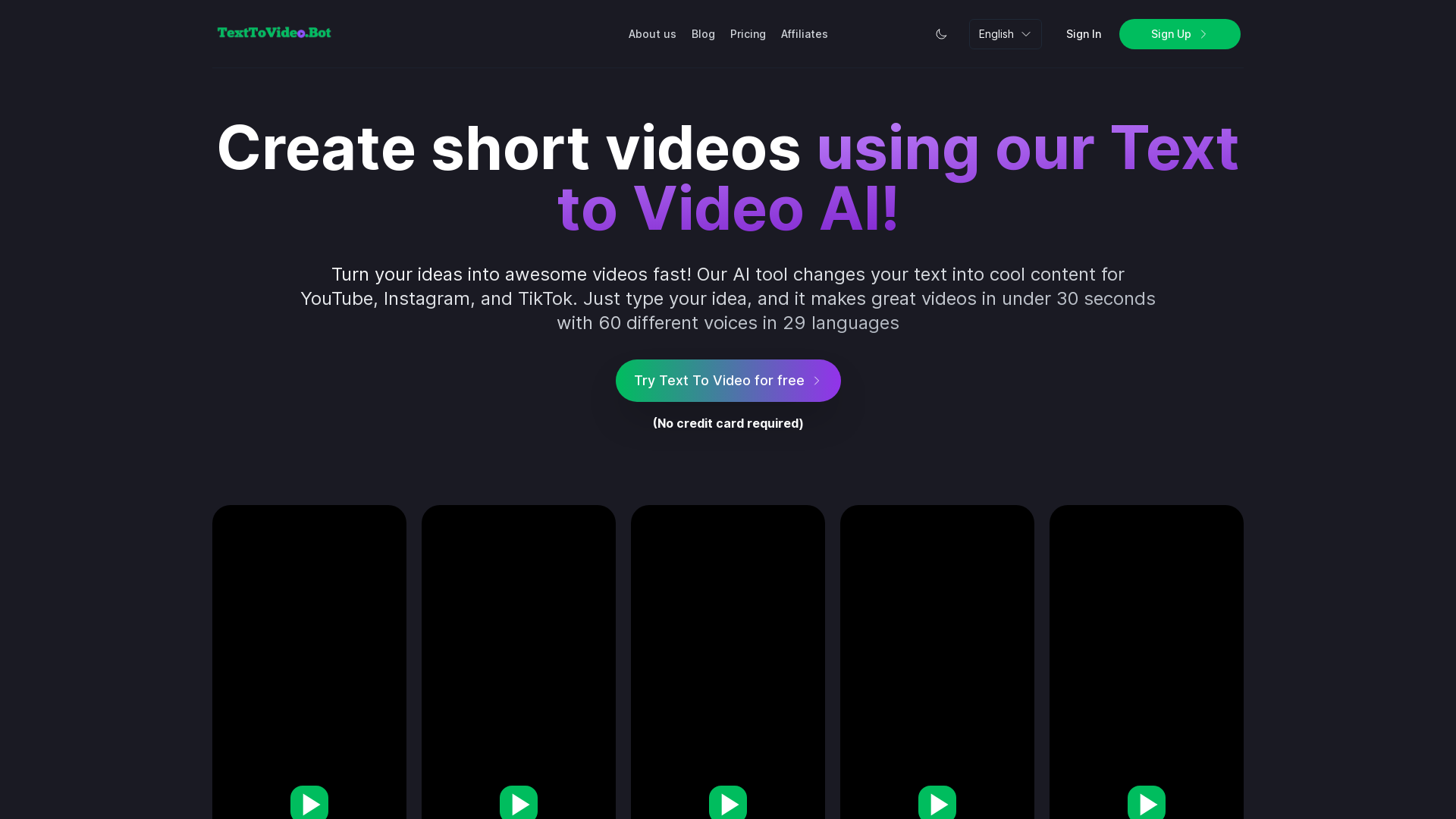 TextToVideo.Bot