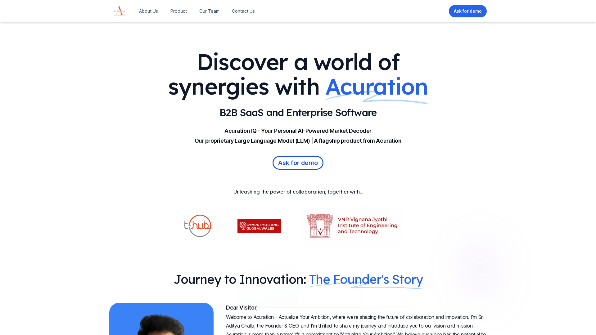 Acuration screenshot