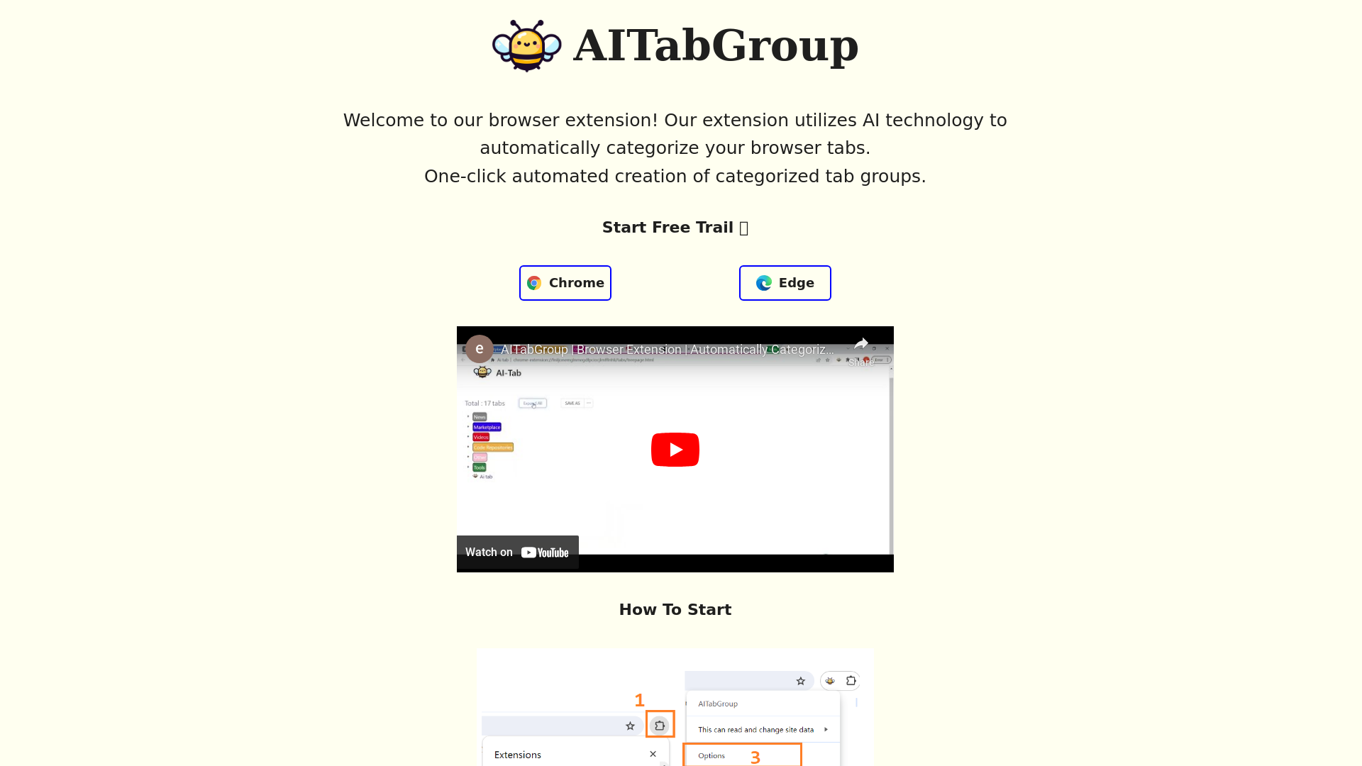 AI Tab Group screenshot