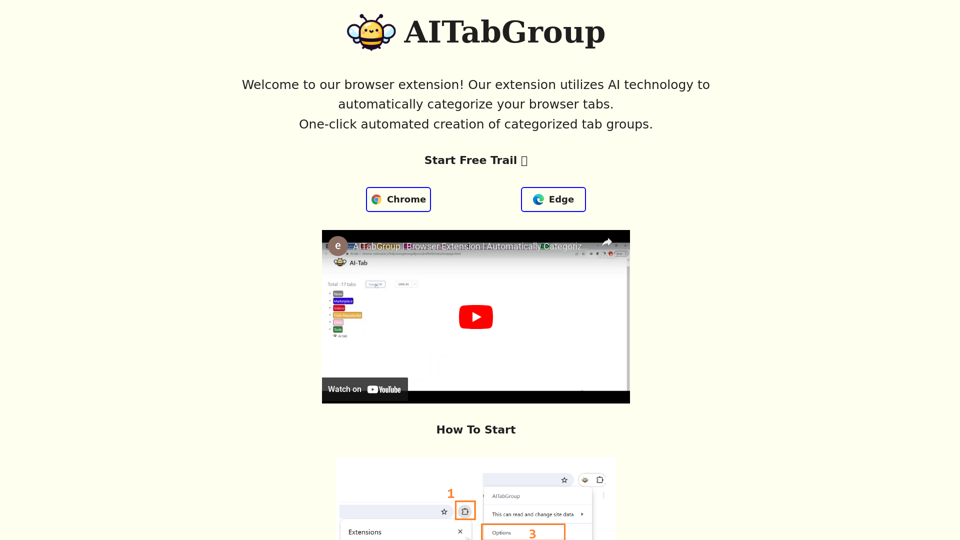 AI Tab Group | The Easiest Tab Categorization Extension