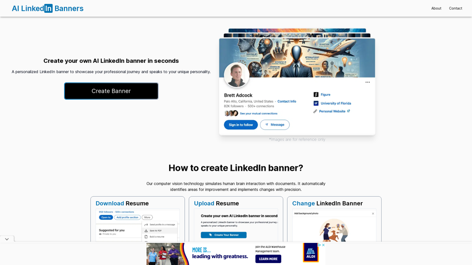 AI LinkedIn Banners