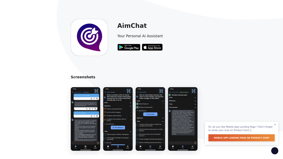 AimChat | Discover AimChat - Your AI-powered chat companion for setting, managing, and achieving your goals. Explore more at aimchat.app!