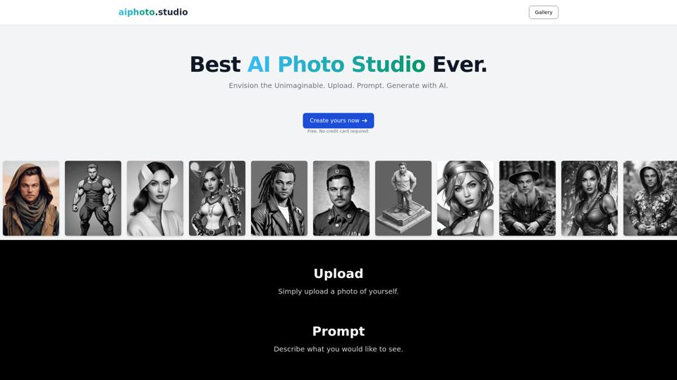 The Best AI Photo Studio Ever!