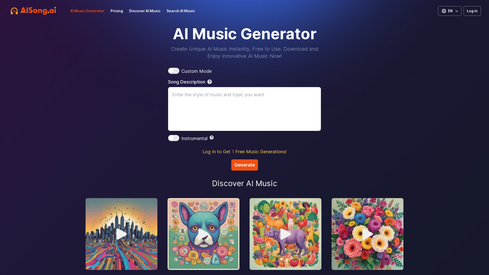 AISong.ai: Free AI Music Generator