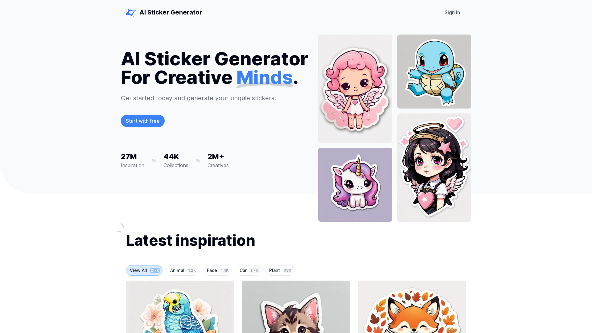 AI Sticker Generator