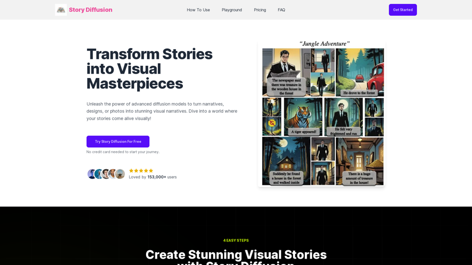 Story Diffusion: Unleash the Power of AI to Bring Your Stories to Life