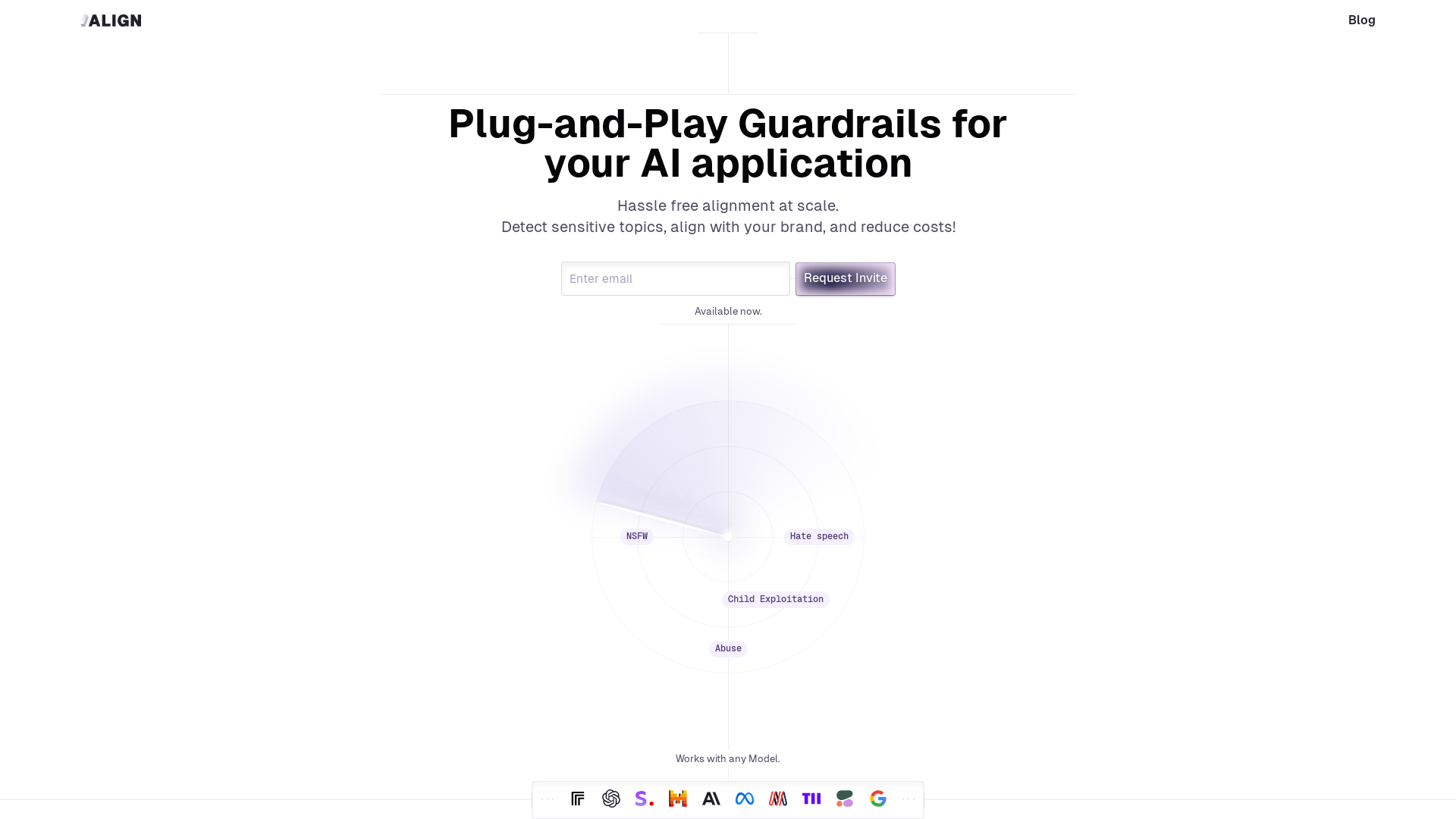 Align API screenshot