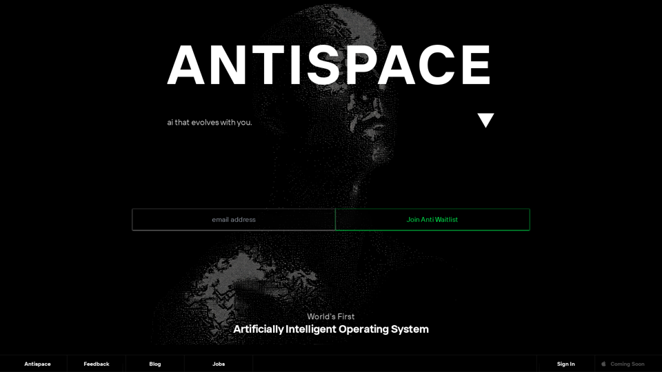 Antispace | Artificially Intelligent Operating System