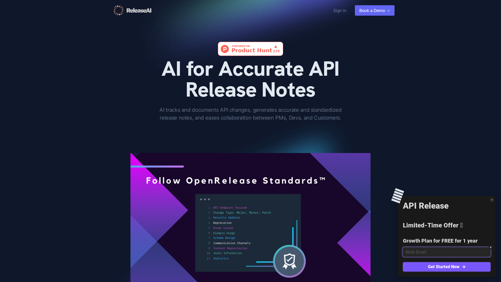 Release AI screenshot