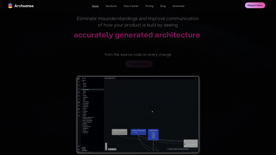 Archsense | Architecture visualization