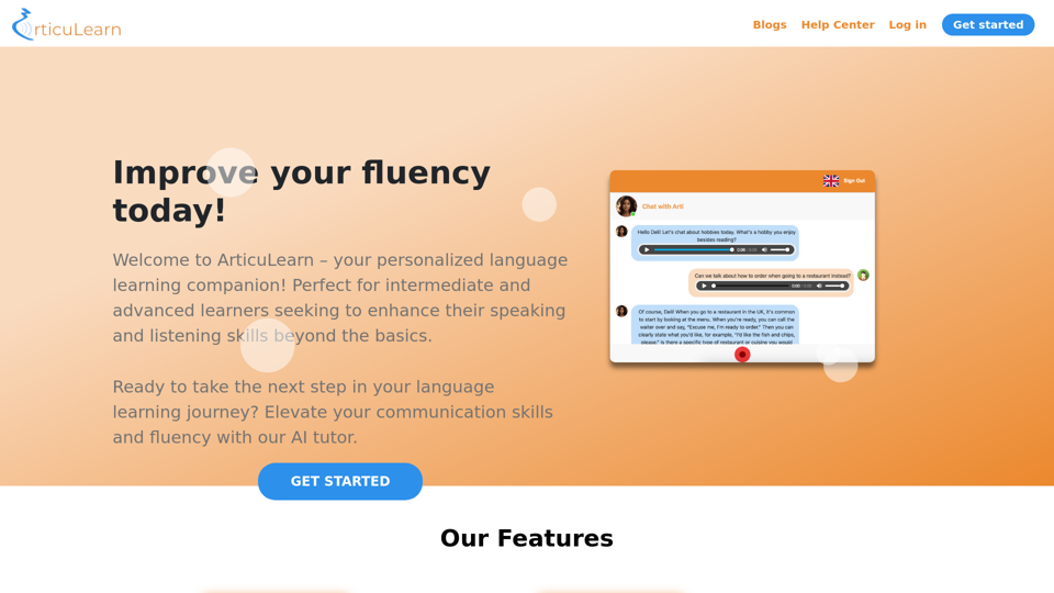 ArticuLearn screenshot