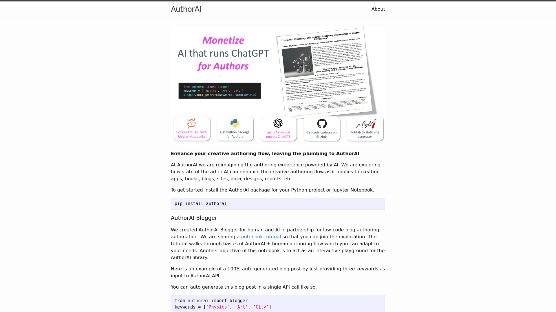 AuthorAI