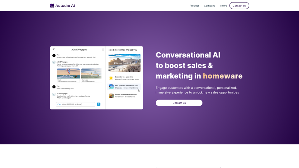 Autodm AI - Conversational AI to boost Sales & Marketing