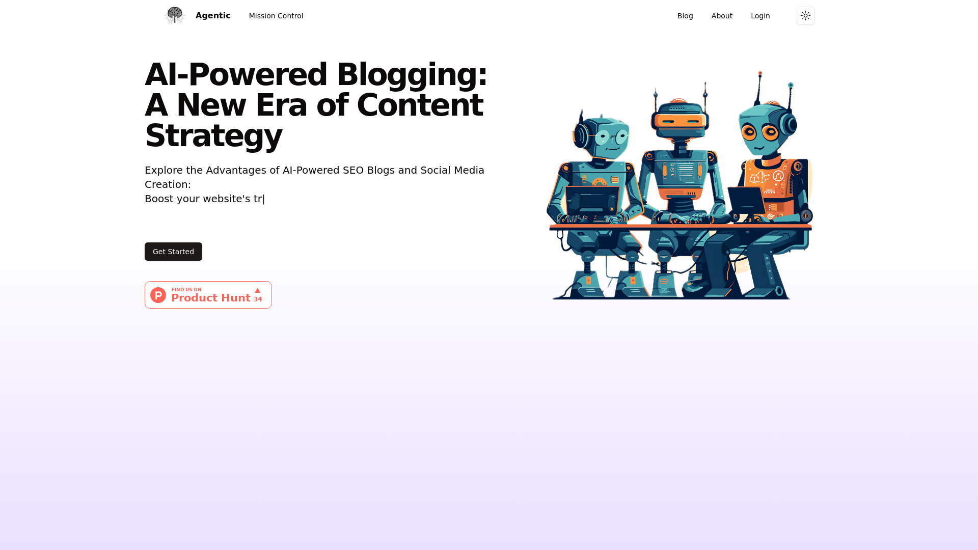 Ai Writing Agent screenshot