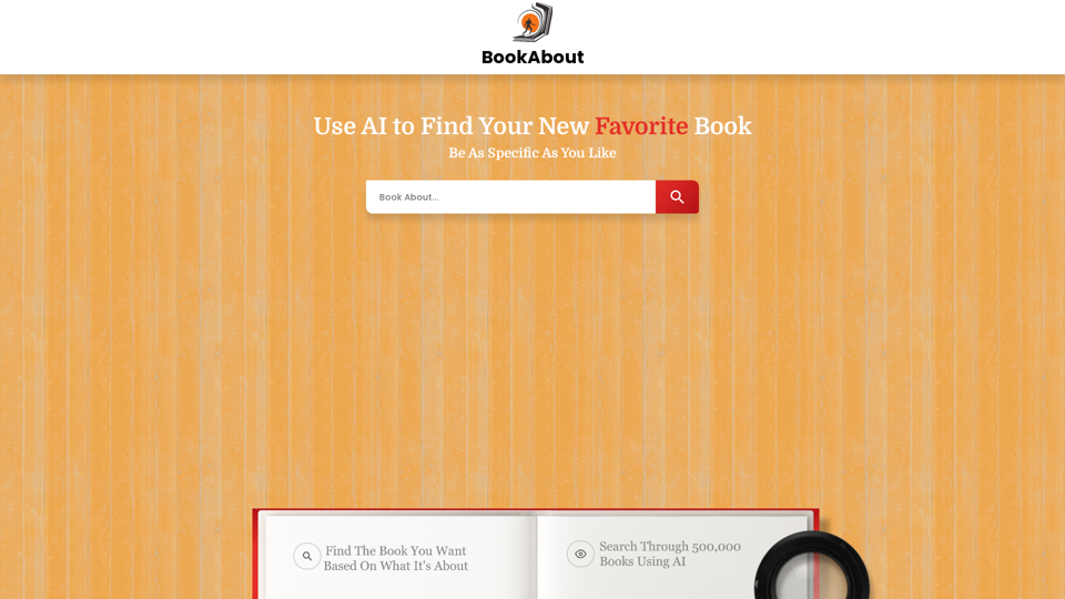 BookAbout - Discover Your Next Favorite Book