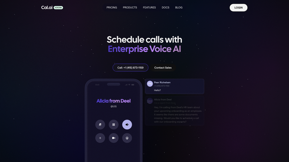 Cal.ai | AI Scheduling Assistant