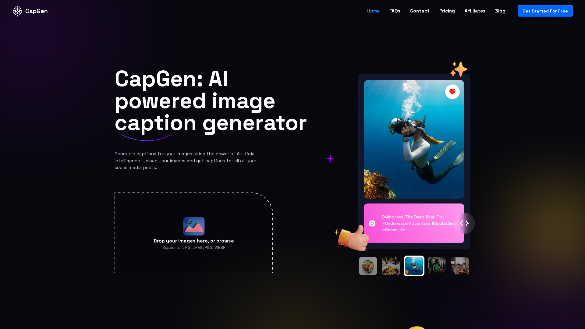 CapGen screenshot