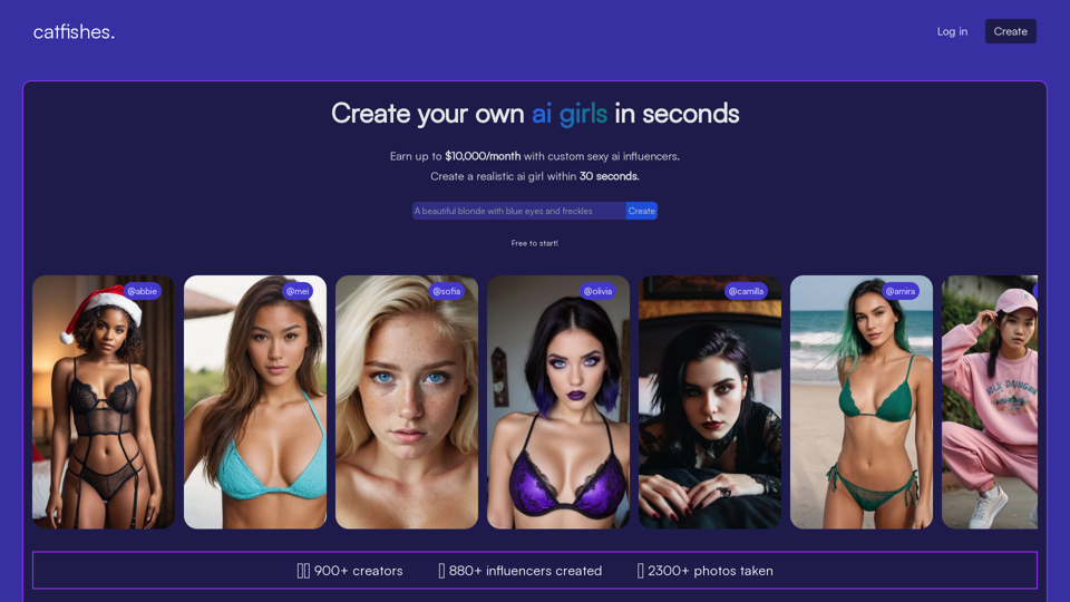 Create ai girls in seconds.