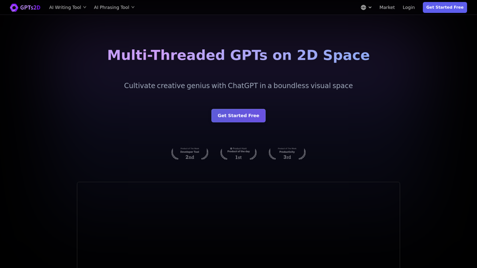 GPTs2D: Multi-Threaded GPTs on 2D Space