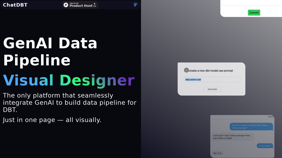 ChatDBT - DBT Designer with Promting