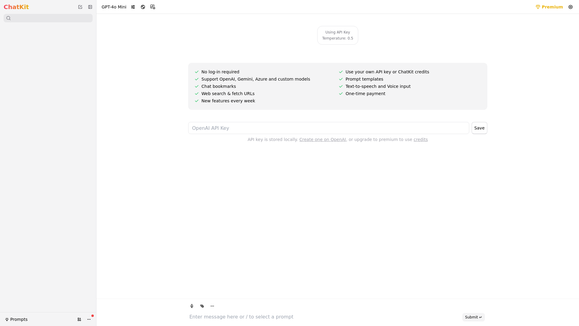 Refined ChatGPT UI with amazing features