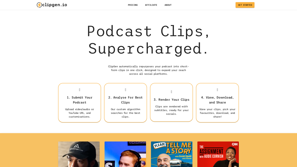 ClipGen screenshot