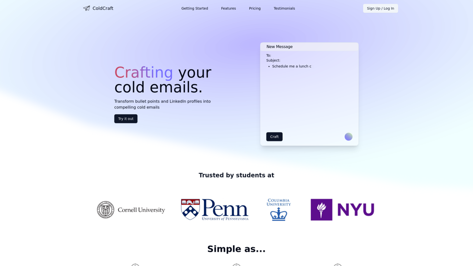 Homepage – ColdCraft