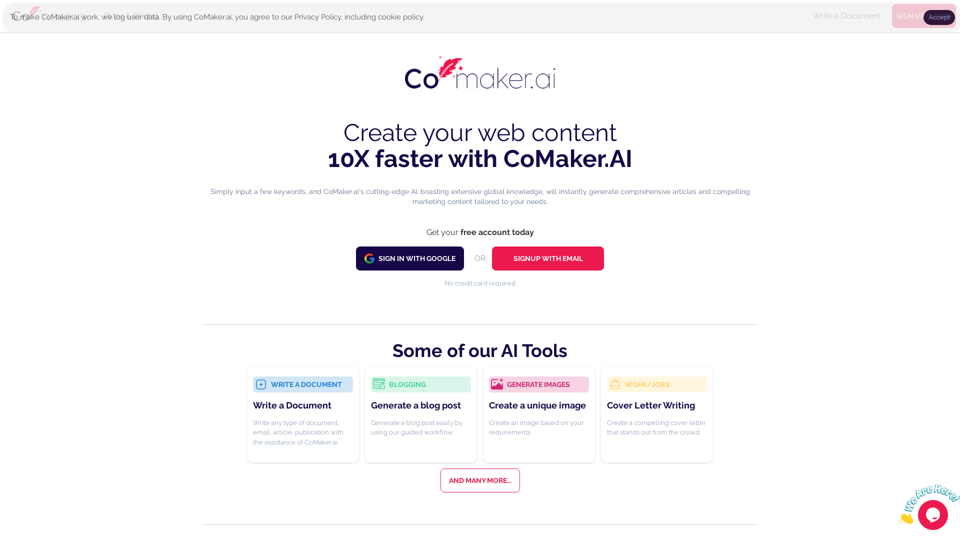 CoMaker.ai - Your AI-powered content creation partner