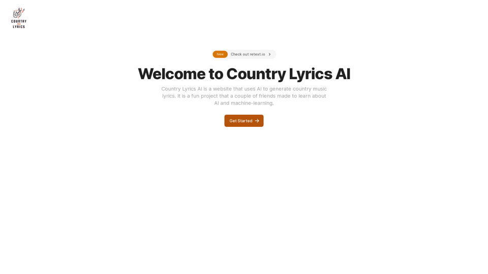 Country Lyrics AI