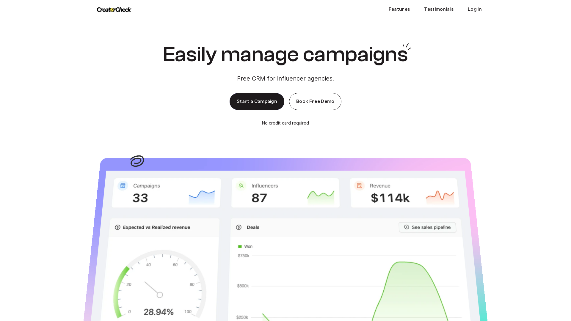 Creator Check screenshot