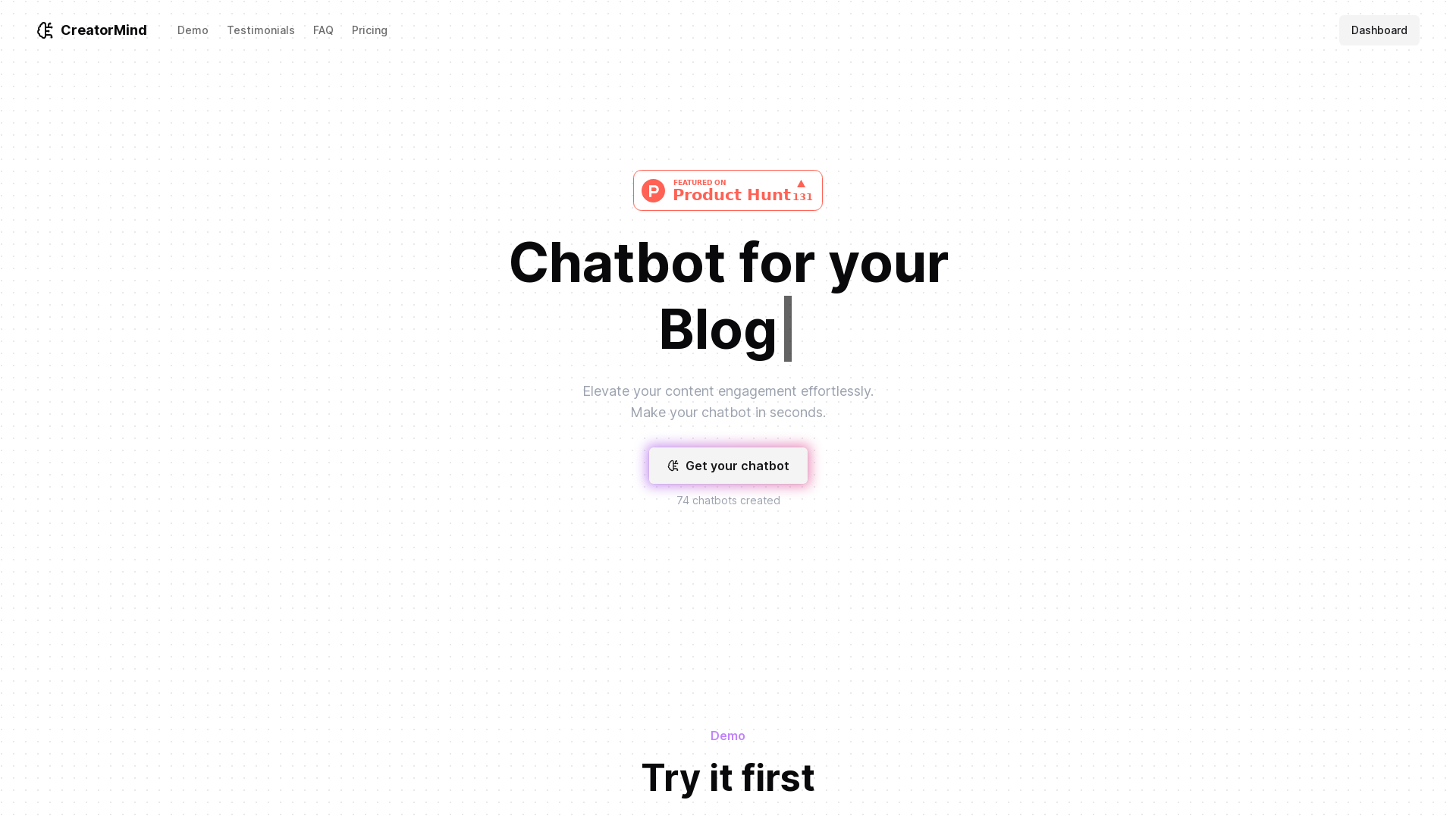 CreatorMind screenshot