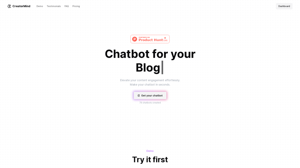 CreatorMind screenshot