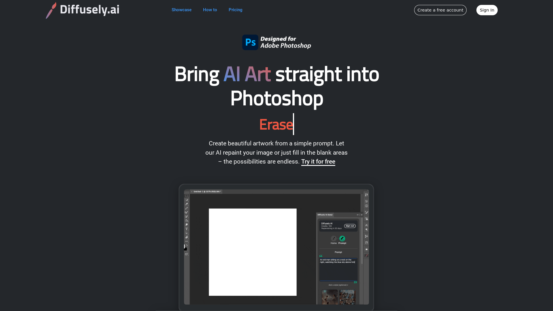 diffusely screenshot