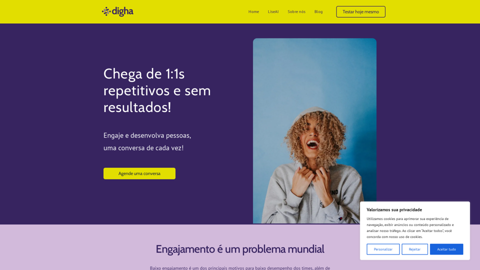 digha tecnologia - Engaje e desenvolva pessoas, uma conversa de cada vez!