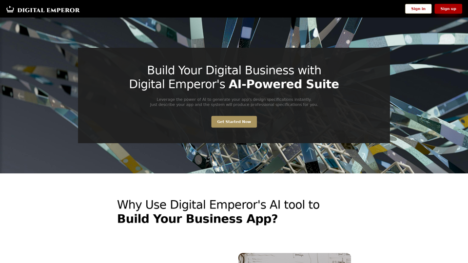 Digital Emperor screenshot