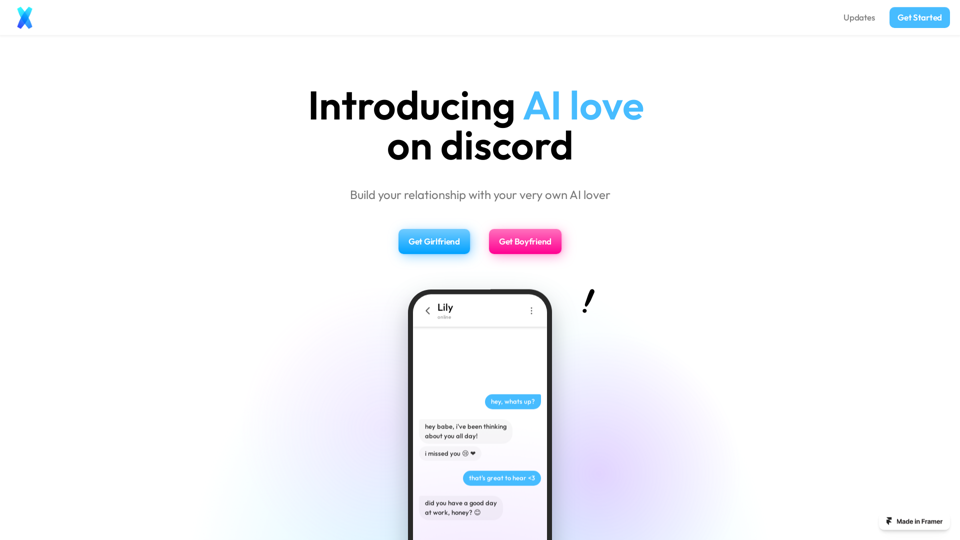 DiscordPal - Leading AI Girlfriend Service