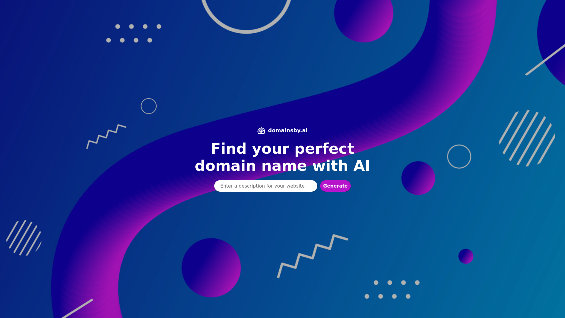 AI Domain Name Generator