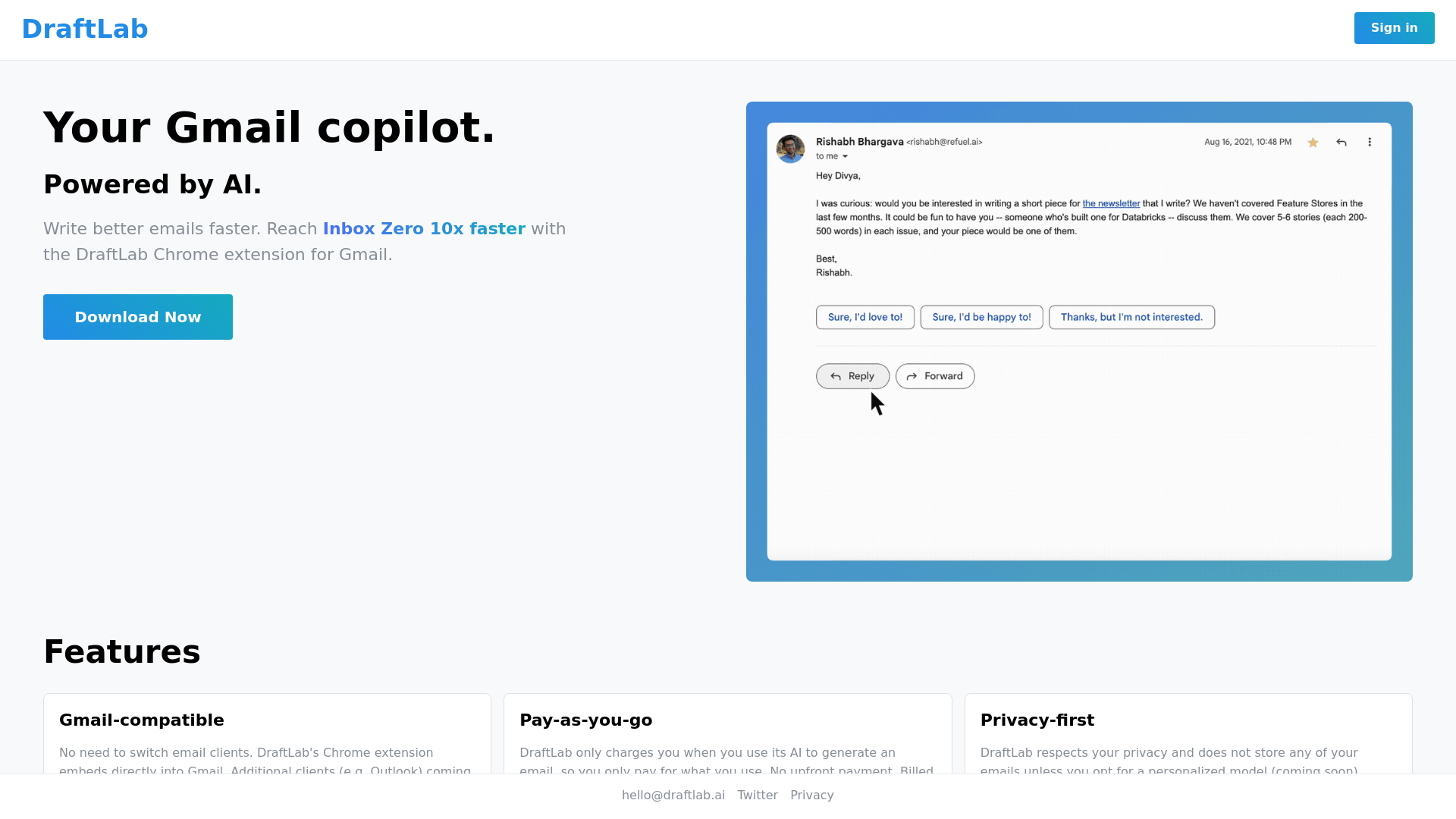 DraftLab: Your AI