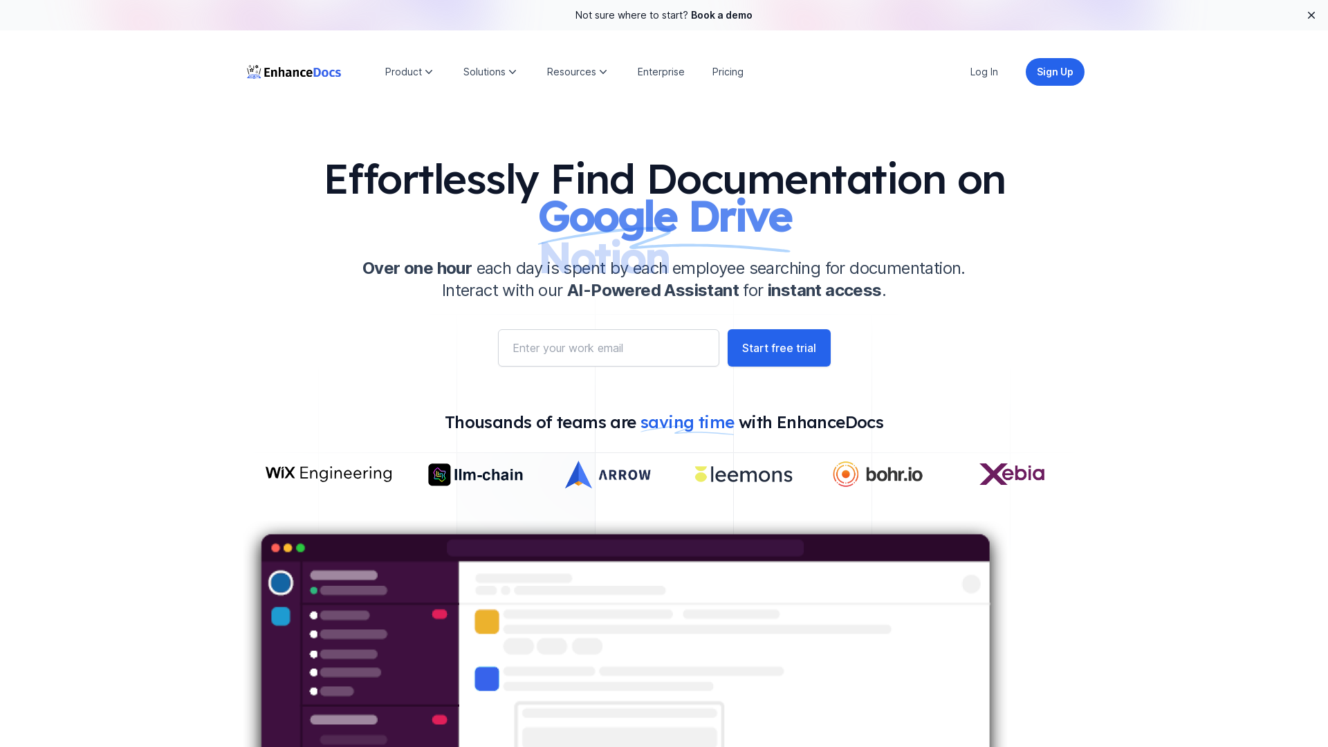EnhanceDocs screenshot