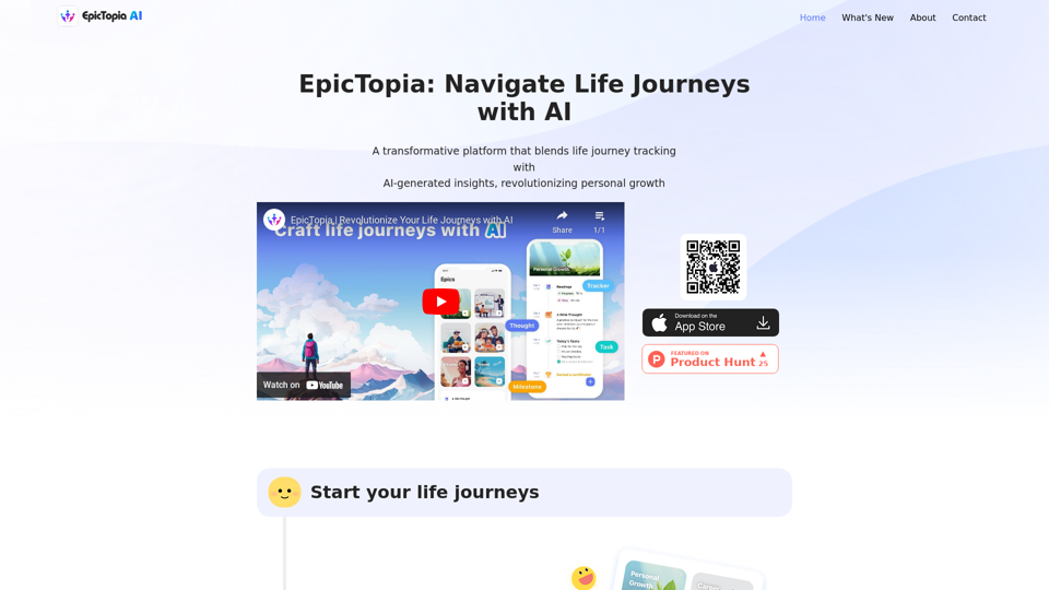 EpicTopia AI | Life Journey