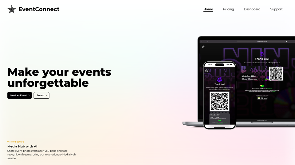 EventConnect | Sell tickets and collect payments