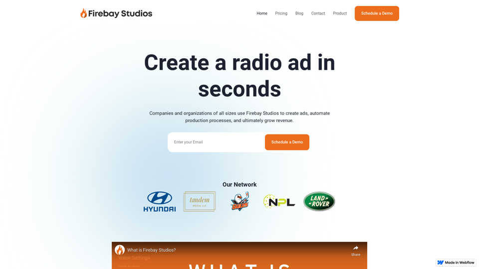 Firebay Studios screenshot