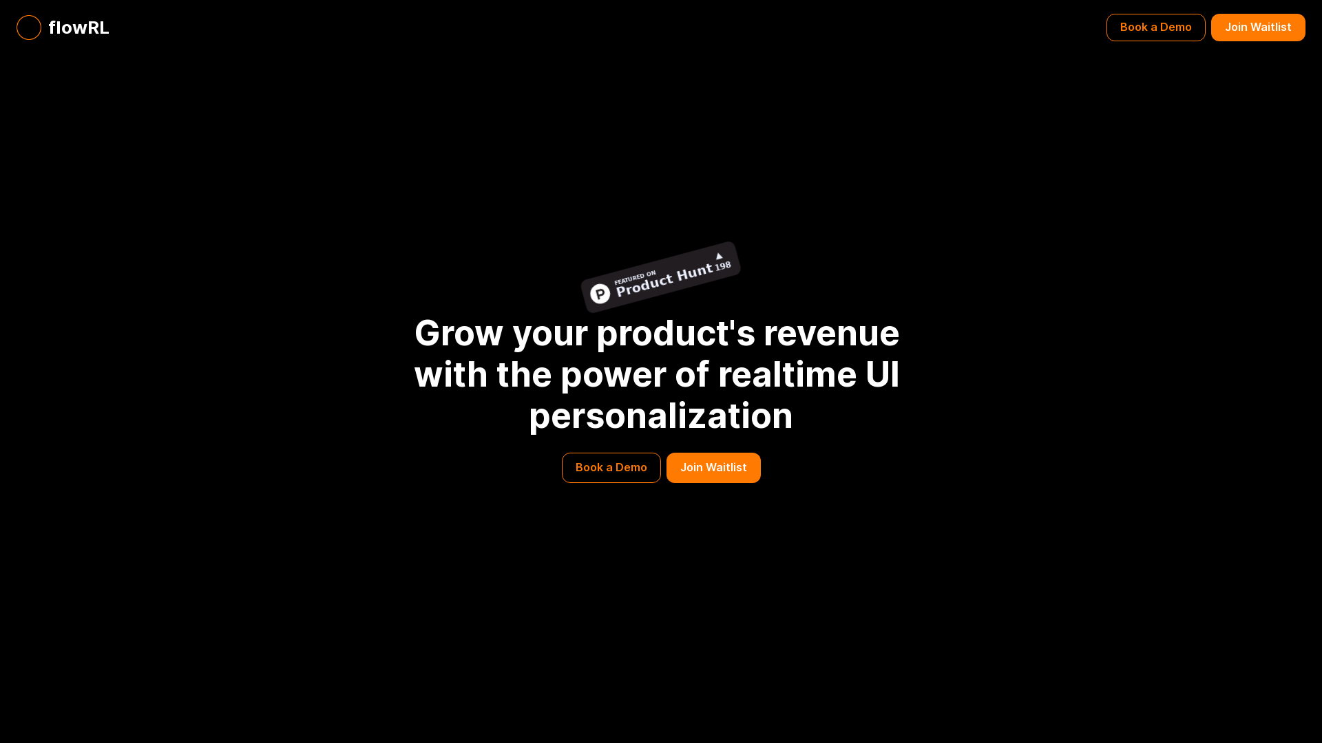 flowRL screenshot