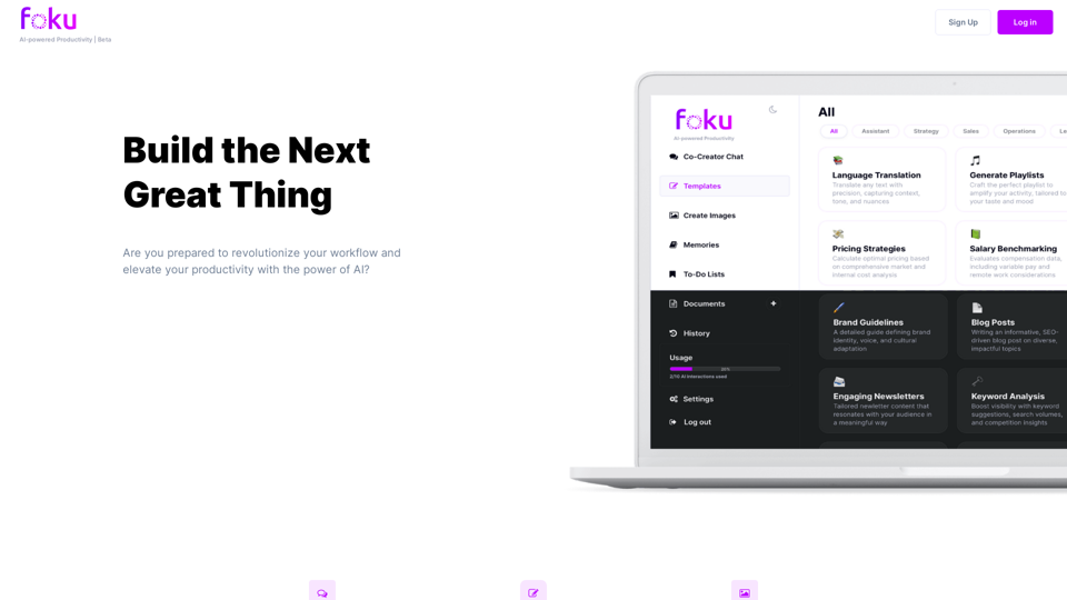 foku.ai | AI-Powered Productivity