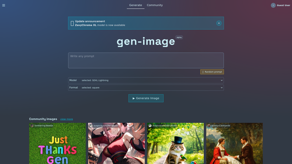 Gen screenshot