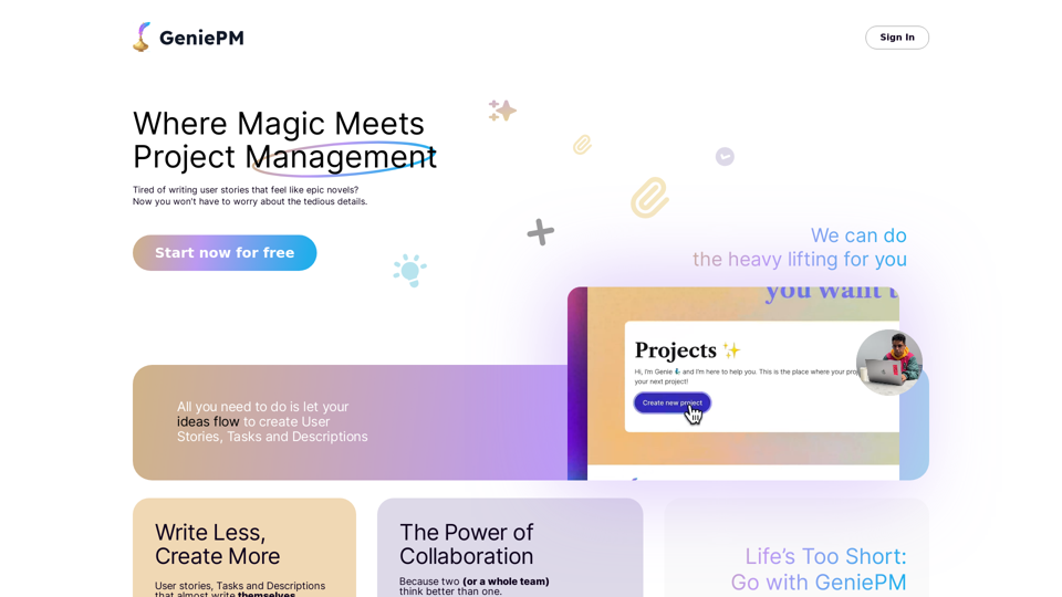 GeniePM: Magic in Project Management - Revolutionize Your Work