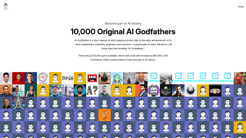 10,000 Original AI Godfathers