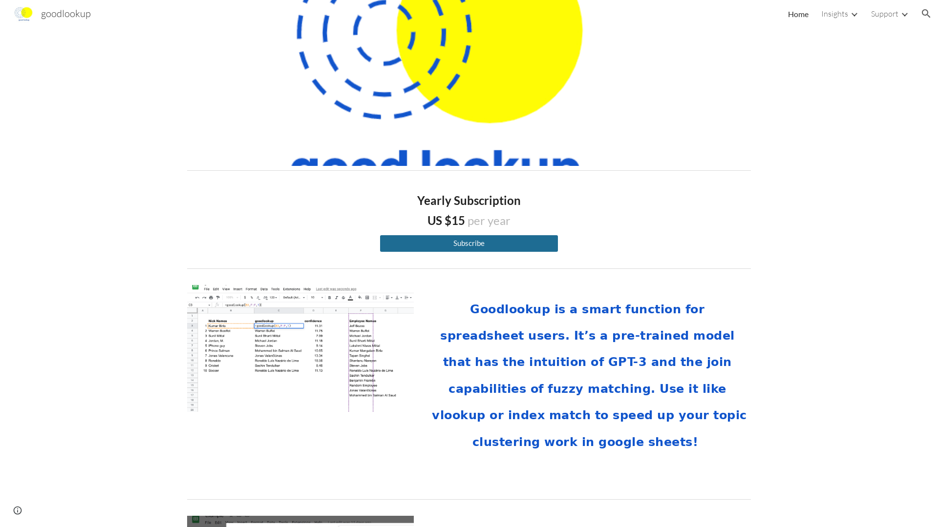 goodlookup screenshot